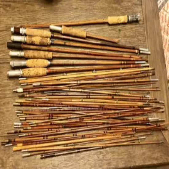 Lot of Fly Fishing Rod Parts/Pieces