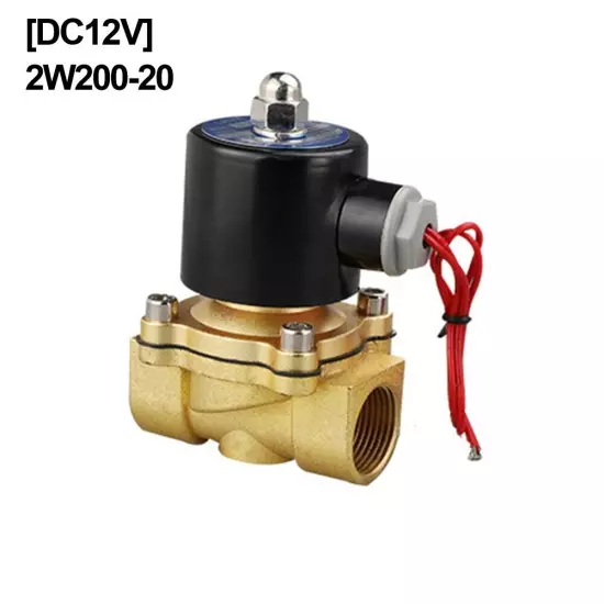 Compatible Voltage Options Pneumatic Electric Solenoid Valve DN15 12V 24V 220V