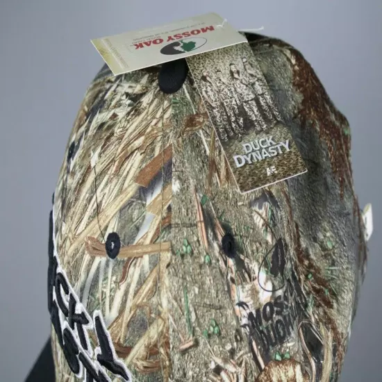 DUCK DYNASTY MENS ADJUSTABLE STRAP HAT 3D EMBROIDERED CAMOUFLAGED HUNTING NEW