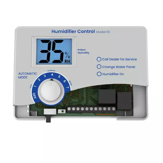 AprilAire 60 Automatic Digital Whole-House Humidifier Control Humidistat with...