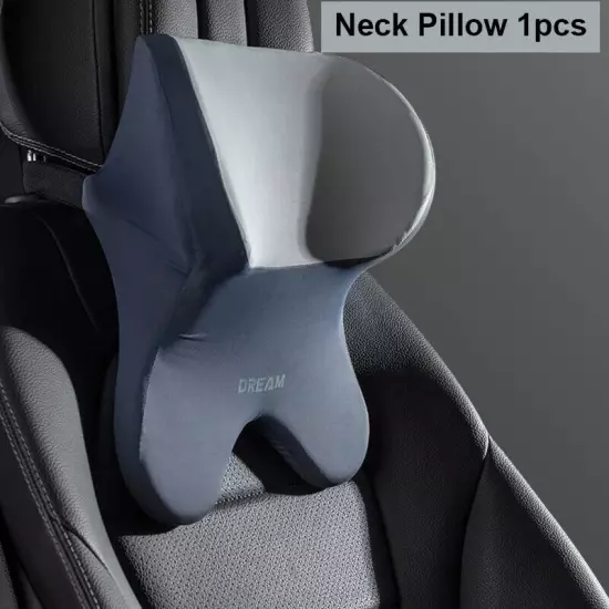 Car Lumbar Support Headrest Neck Pillow Support Neck Pillow Cushion Back Support