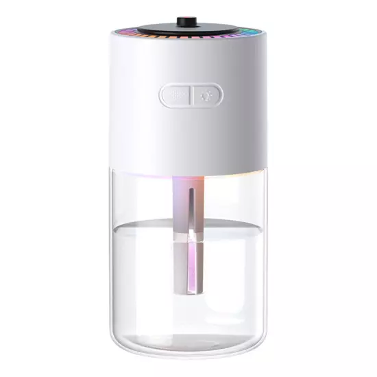 Car Air Humidifier with Colorful Night Light Rechargeable Desktop Aroma Diffuser