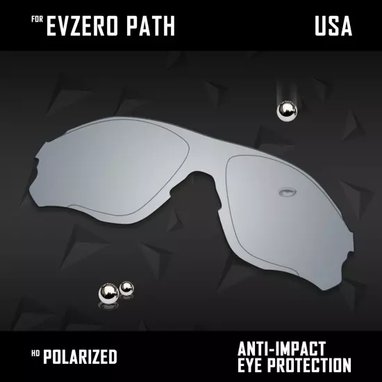 Anti Scratch Polarized Replacement Lenses for-Oakley EVZero Path OO9313 Options