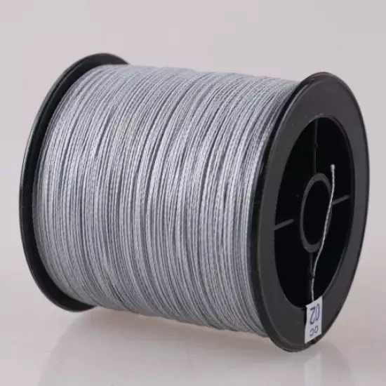 16 Strands 100M-2000M 20LB~450LB Gray Hollow pe Dyneema Braided Fishing Line Pro