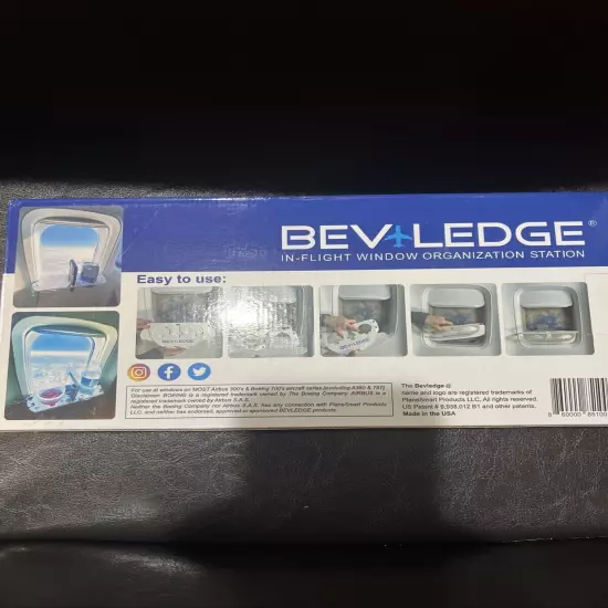 BEVLEDGE Airplane Window Organization Station **One of the HOTTEST New Gadgets!*