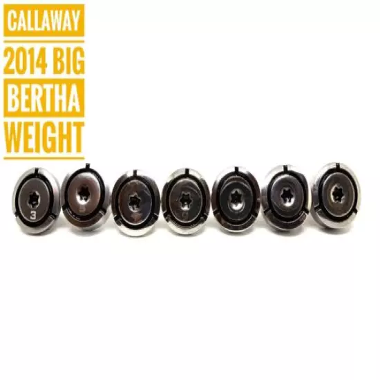 Golf weight for Callaway Big Bertha Individual or set