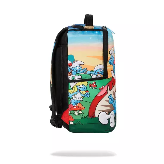 Sprayground Smurfs Mushroom School Bag Backpack