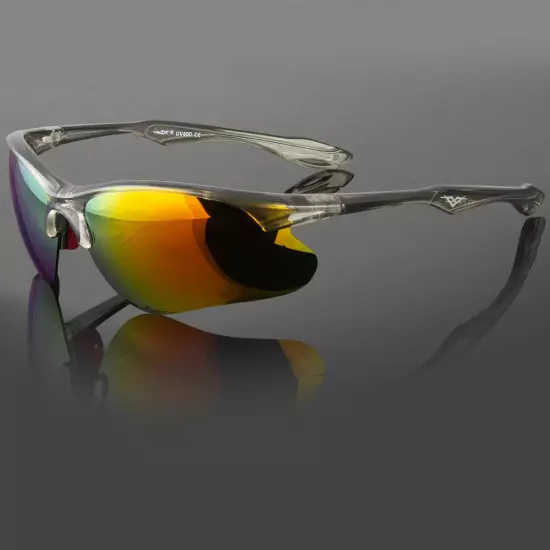 Premium Sport POLARIZED Sunglasses CYCLING,DRIVING New Wrap Around US Same day