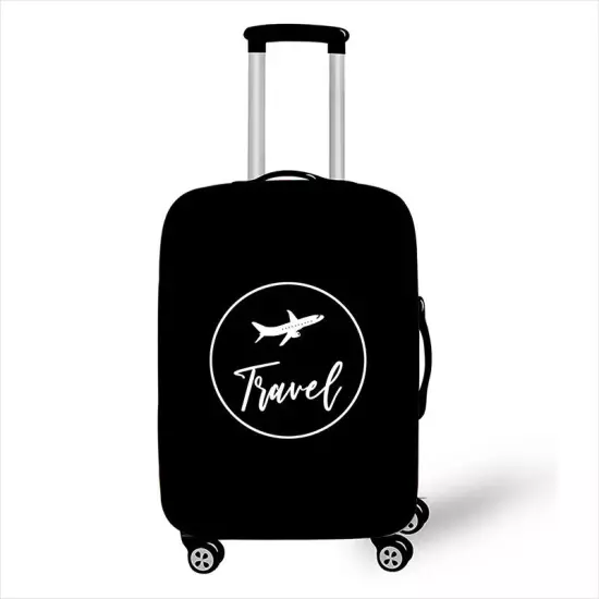 Elastic Printed Airplane Luggage Suitcase Cover Protector Anti Scratch Bags