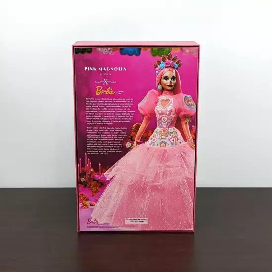 BARBIE Dia De Muertos x PINK MAGNOLIA 2023 Day Of The Dead Doll - NEW IN HAND