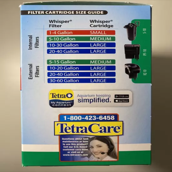 Tetra Whisper Bio-Bag Cartridge Unassembled Medium 12-pack (free Shipping)