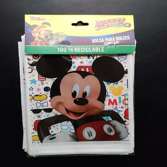 Mickey Mouse Loot Treat Bags For Party Favors 50 Bags Total