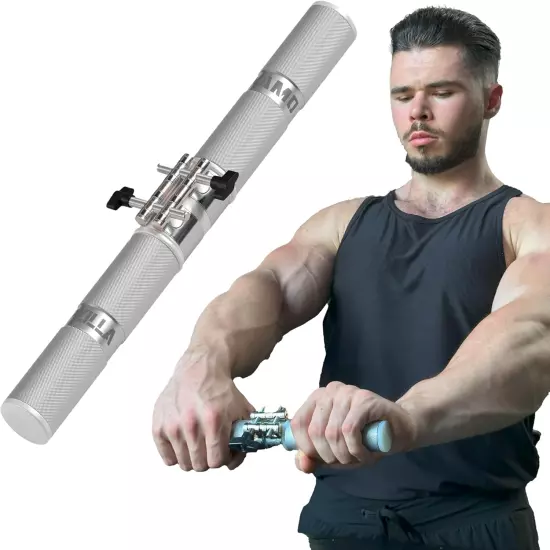 Dynamo Forearm Strengthener Roller Comfortable Grip Durable Design Ideal Hand