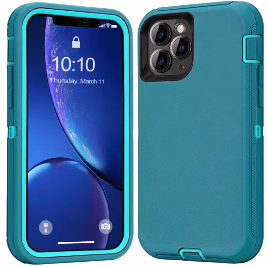 For iPhone 16 15 Pro Max 14 13 12 11 XR X Phone Case Heavy Duty Shockproof Cover