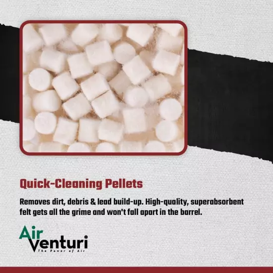 Air Venturi Quick Cleaning Pellets .25 Cal, 80ct