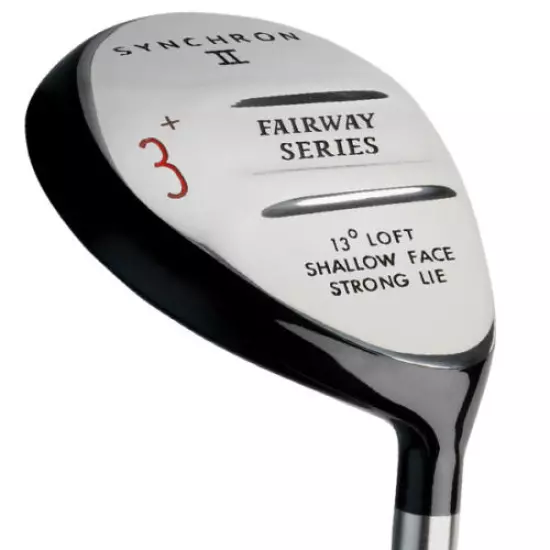 New! Synchron II 3+ Fairway Wood Head - Right Handed 13° *HEAD ONLY*