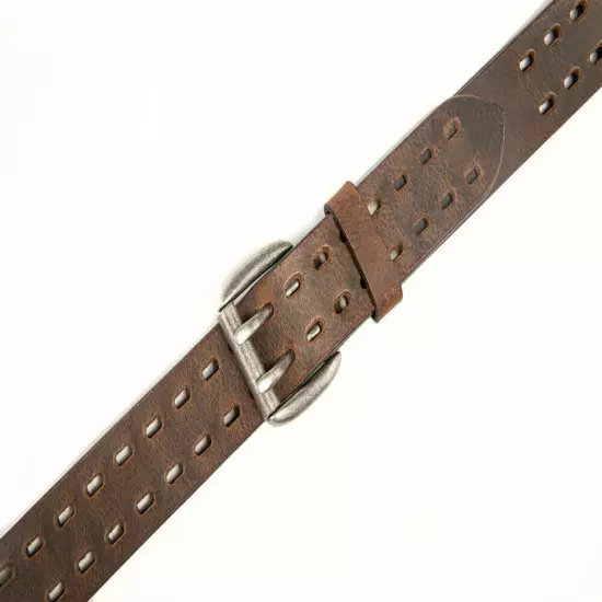 Men’s Top Grain Leather Belts for Men Genuine Solid Belt Workmen 1.5inch Width