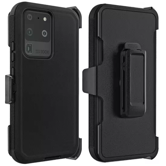 For Samsung Galaxy S20/S20+/Ultra/FE Heavy Duty Shockproof Case Cover Belt Clip