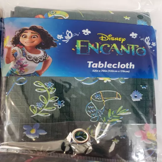 Disney Encanto Plastic Reusable Birthday Party Tablecloth Supplies Decor Lot 4