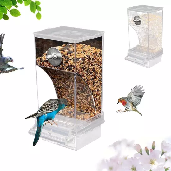 Automatic Transparent Bird Feeder, No Mess Automatic Bird Feeder5541