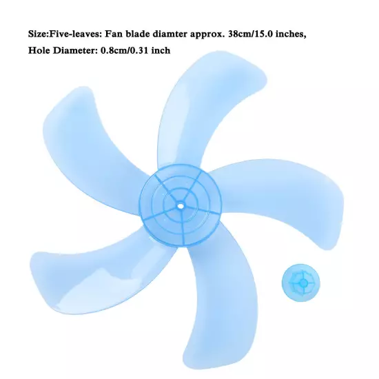 12/14/16/20 Inch Plastic Fan Blade Replacements for Standing Fan Table Fanner