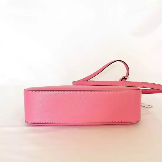 KATE SPADE Madison Convertible Crossbody Blossom Pink Bag Charm NWT 