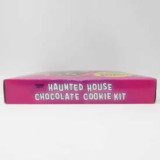 Trader Joes Haunted House Chocolate Cookie Kit Candy Icing Best By 07 09/24 NEW