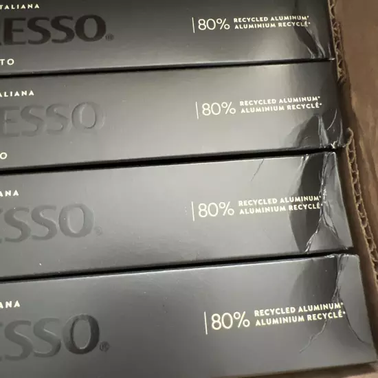 Nespresso Capsules OriginalLine Ristretto Intenso Dark Roast Pods - 50 Ct 5/2025