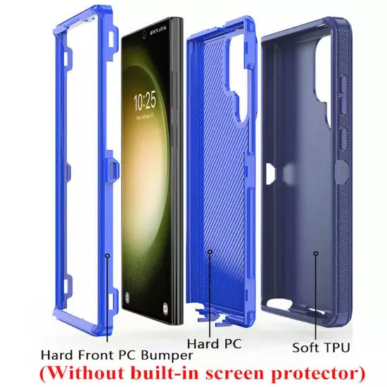 For Samsung Galaxy S24 S23 S22 S21 Ultra Plus S23 FE Shockproof Phone Case Cover