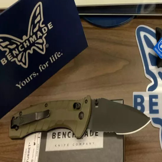 Benchmade 980SBK Turret Folding Pocket Knife Authorized Dealer New