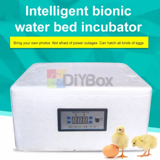 22/42 Egg Incubator Temperature Control Automatic Foam Bionic Egg Incubator Tool