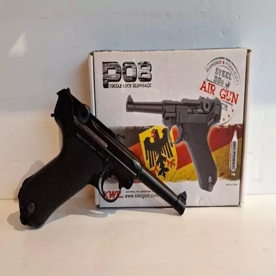 KWC P08 Air Gun BB German Replica