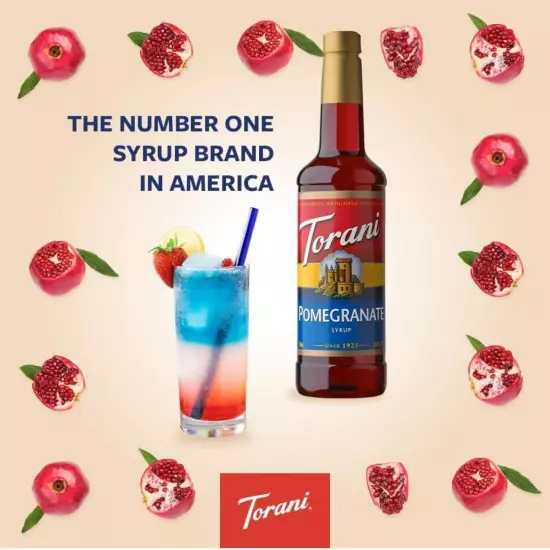 Torani 750 mL Flavoring Syrup 25.4 oz (select flavor below)