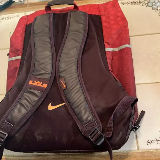 Nike LeBron James Ambassador Backpack Topload Padded Laptop Basketball