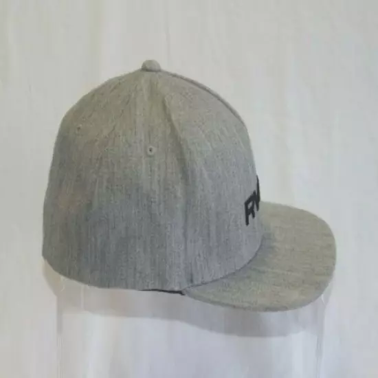 RVCA Gray with embossed black RVCA logo Cap dri-fit