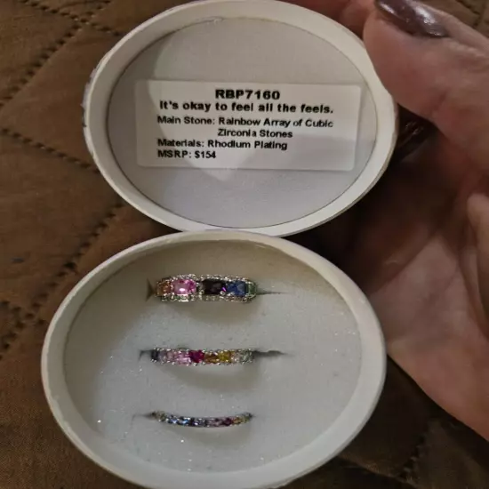 bp Mental Health Awareness Rings And OG Earrings