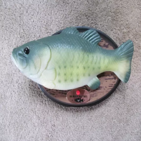 Big Mouth Billy Bass Singing Fish "Don't Worry Be Happy" Works