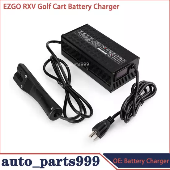 EZGO RXV Golf Cart Battery Charger w/ Volt Display For 48 Volt Ez-Go TXT Textron