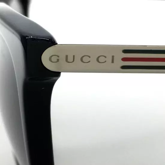 GUCCI Mr./Ms. Glasses -- Titanium BLK BLK Men's Wellington 56□17 150