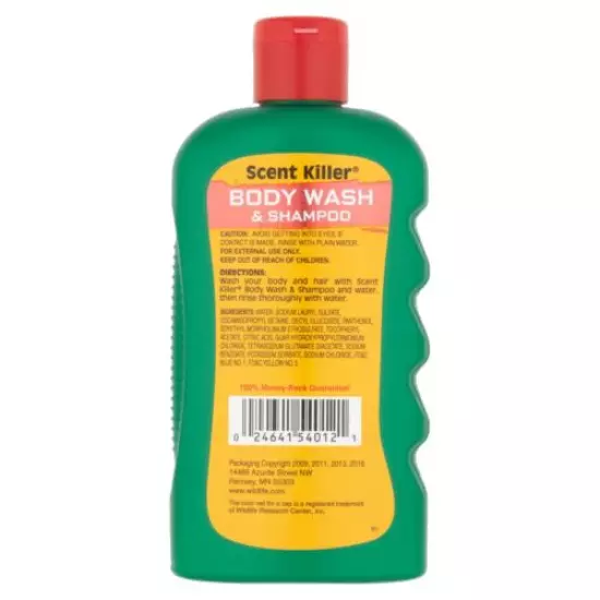 Wildlife Research Center Scent Killer Body Wash & Shampoo 12oz Bottle #540-12