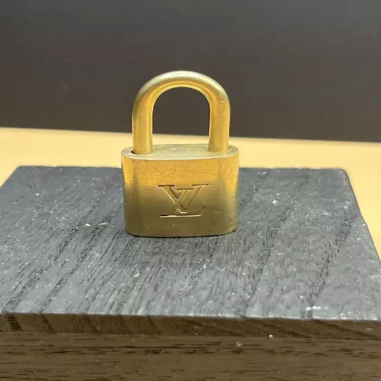 VTG Auth LV Mini Padlock NO Key FOB CHARM PENDANT MEN WOMEN UNISEX 1.5"