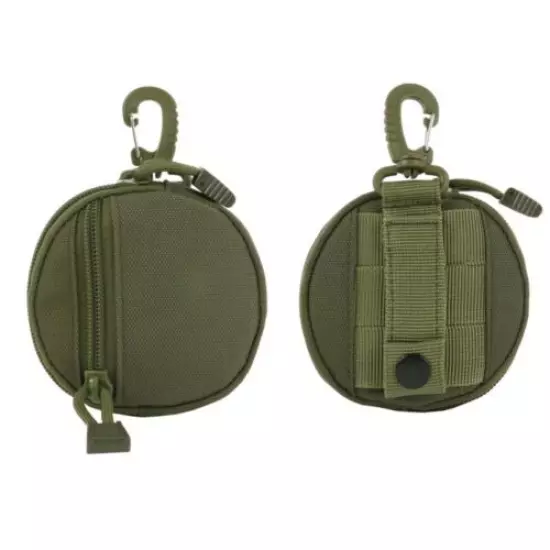 Tactical Card Sundries Storage Bag Key Holder Money Pouch Wallet Waist Bag