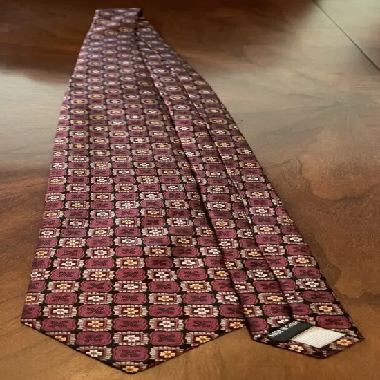 Pronto Uomo Couture 100% Silk Men’s Neck Tie Made In China