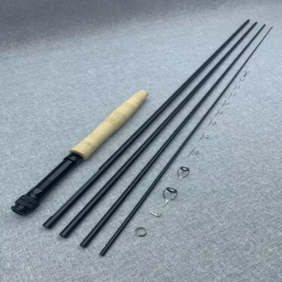 6wt 9ft Fly rod building kit with Rain Shadow - Revelation Blank