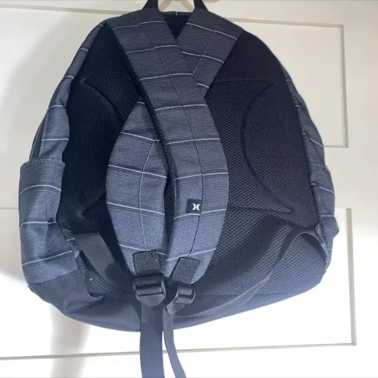 HURLEY BACKPACK AERIAL ESSENTIAL STRIPED BLACK ONE SIZE