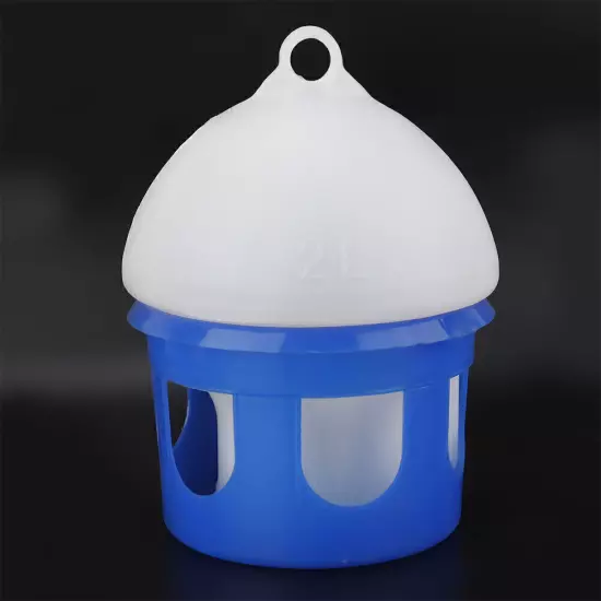 Large Capacity Automatic Bird Pigeon Feeder Water Dispenser Waterer(2L)