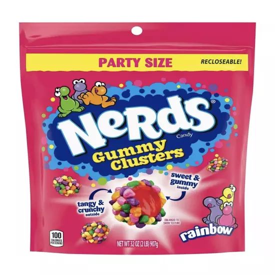 Nerds Gummy Clusters Family Size (32 Ounce)