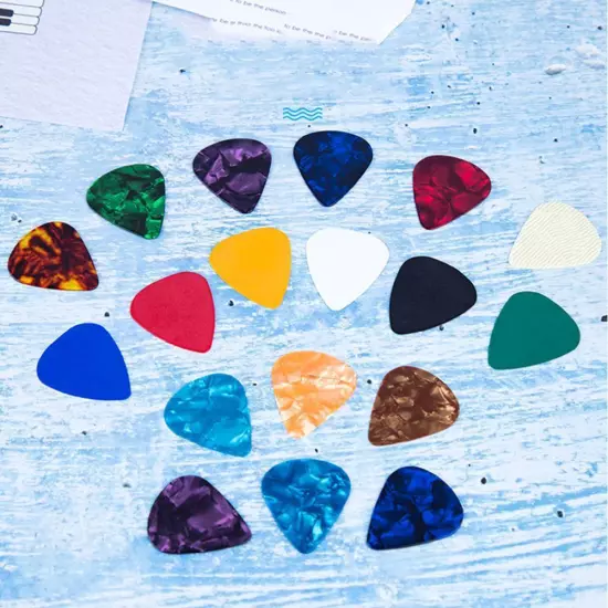 1PCS Acoustic Bulk Guitar Pick 0.46mm/0.71mm/0.96mm Hot Random FAST