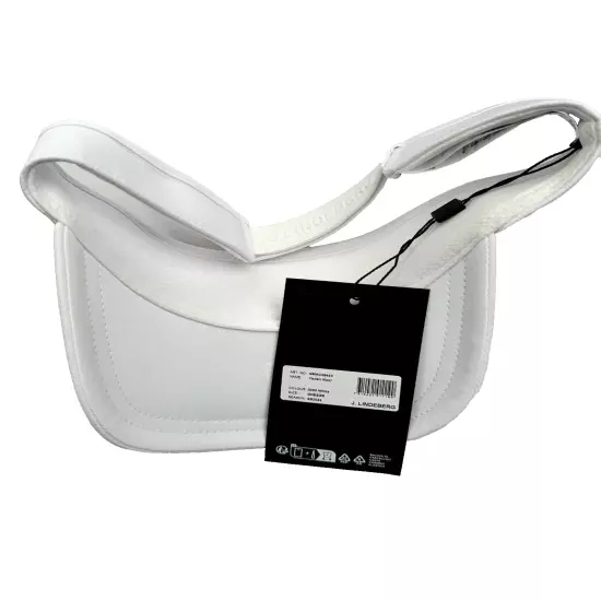 New J .Lindeberg Yaden Visor White adjustable strap one size free ship