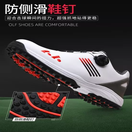 Waterproof Training Golf Shoes Men's Golf Walking Shoes Comfortable Sneakers